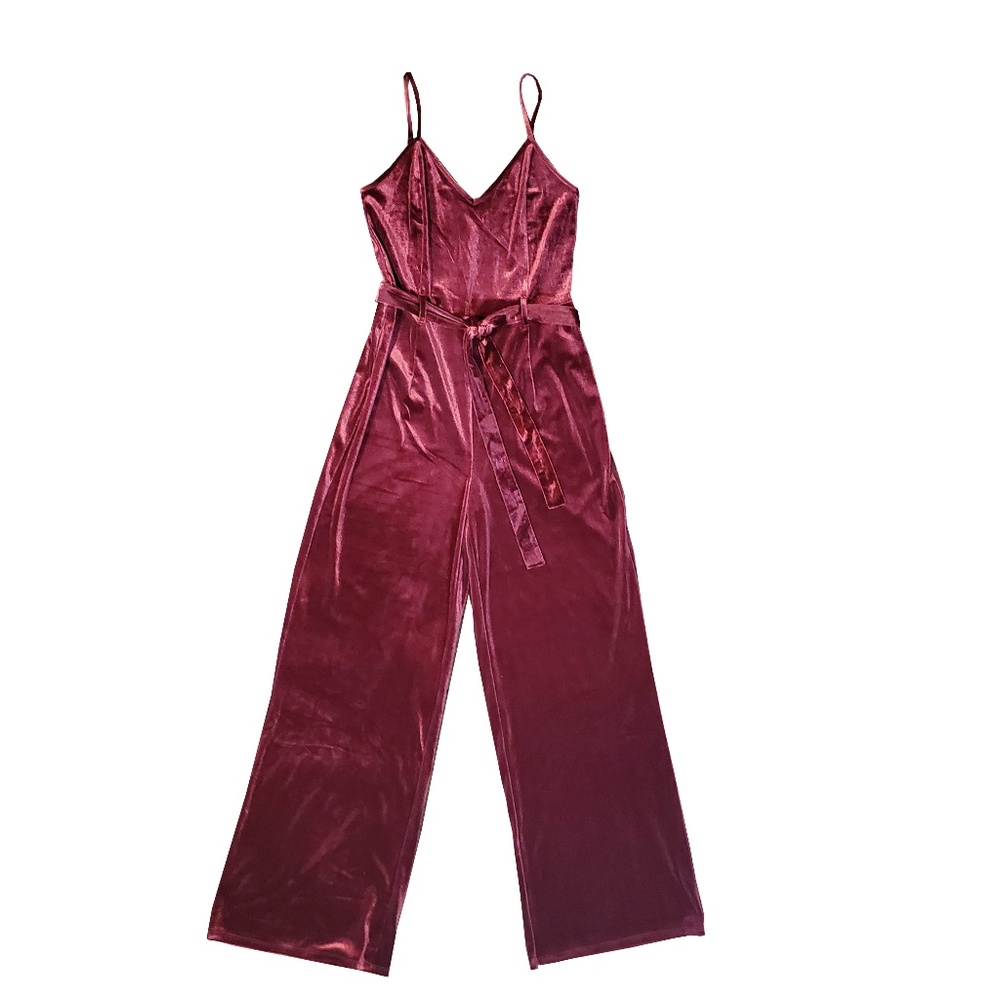 "VELVET" PARTY JUMPSUIT!  NWOT